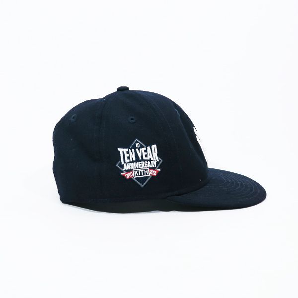 KITH キス x NEW ERA ニューエラ NEW YORK YANKEES 10 YEAR ANNIVERSARY LOW PROFILE  59FIFTY FITTED HAT ニューヨークヤンキース ロウ プロファイル キャップ ネイビー 帽子 - メルカリ