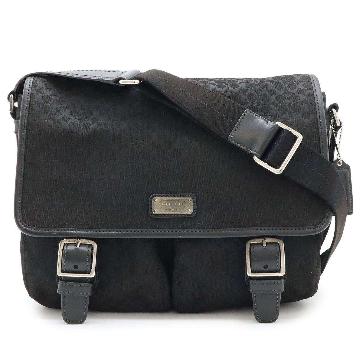✨良品✨COACH ミニシグネチャー メッセンジャーバッグ 斜め掛け 大容量 楽天市場】COACH コーチ レザー ショルダーバッグ