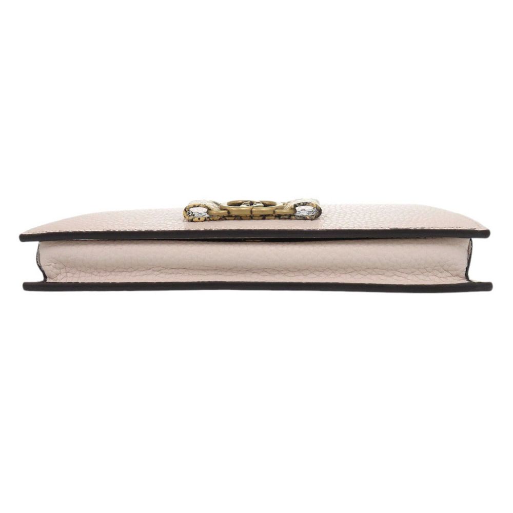 GUCCI✨グッチ　ウォレットチェーン　インターロッキング　ゴールド　レザー GUCCI（グッチ） 未使用 インターロッキングG チェーンウォレット