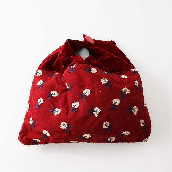 mina perhonen ミナペルホネン crown bag -skip- 刺繍 クラウンバッグ