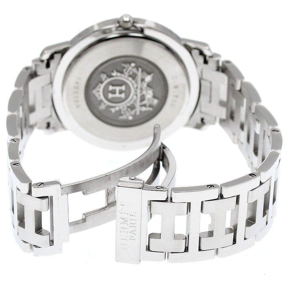 エルメス HERMES CL6.710 クリッパー デイト クォーツ メンズ保証書