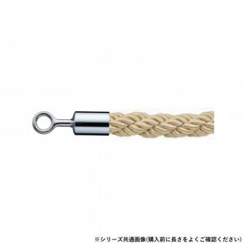 シロクマ パーティションロープ φ25×1200mm クローム ゴールド FPR-25R