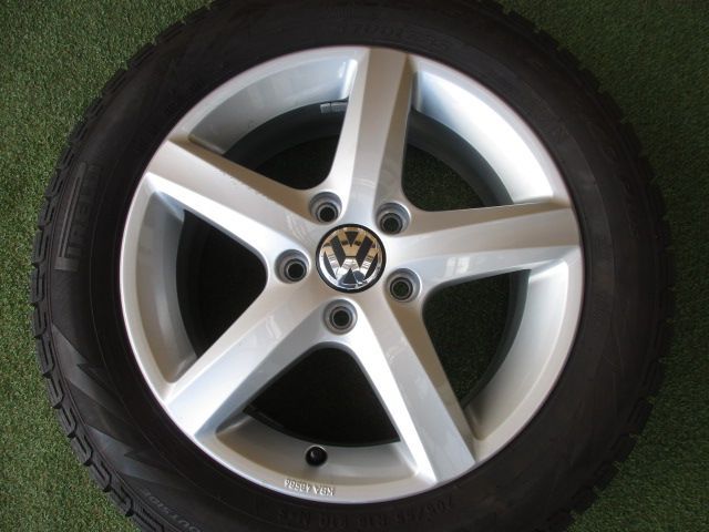 　送料込み　VW純正　205/55R16　スタッドレスタイヤ４本SET　ゴルフ
