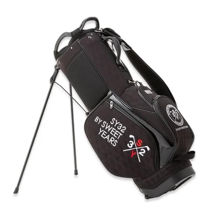 SY32 ゴルフ キャディバッグ SYG-24A100 JQ スタンド ブラック