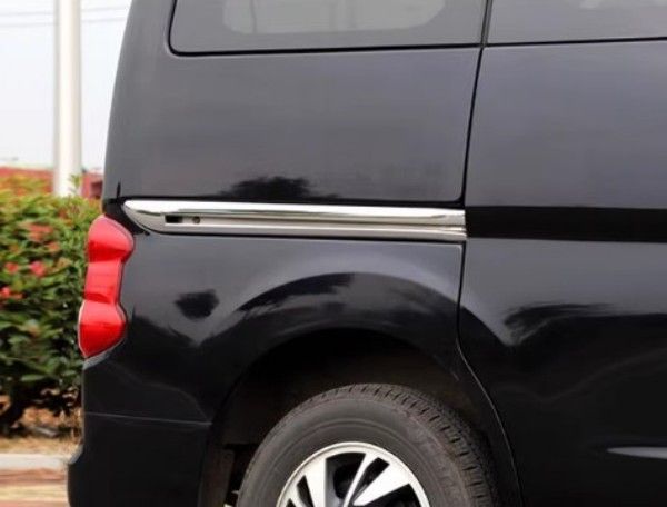 日産 NV200　2015-2019年 スライド ドア レールカバー　サイド2Pセット　外装ガーニッシュ