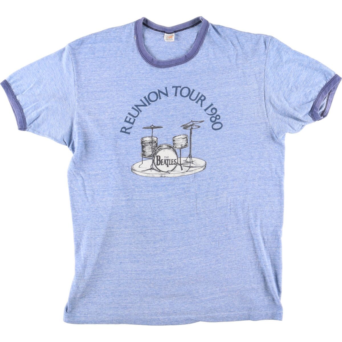 古着 80年代 ヘインズ Hanes THE BEATLES ビートルズ リンガーT バンドTシャツ バンT USA製 メンズXL ヴィンテージ/eaa440646