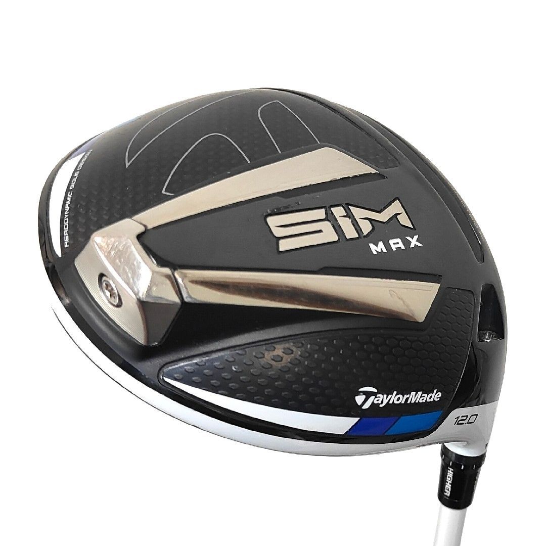TaylorMade - 【新品】レディース　SIM MAX 3W 純正カーボンL　カバー付 美品 レディース シム SIM MAX ドライバー 純正カーボンL カバー