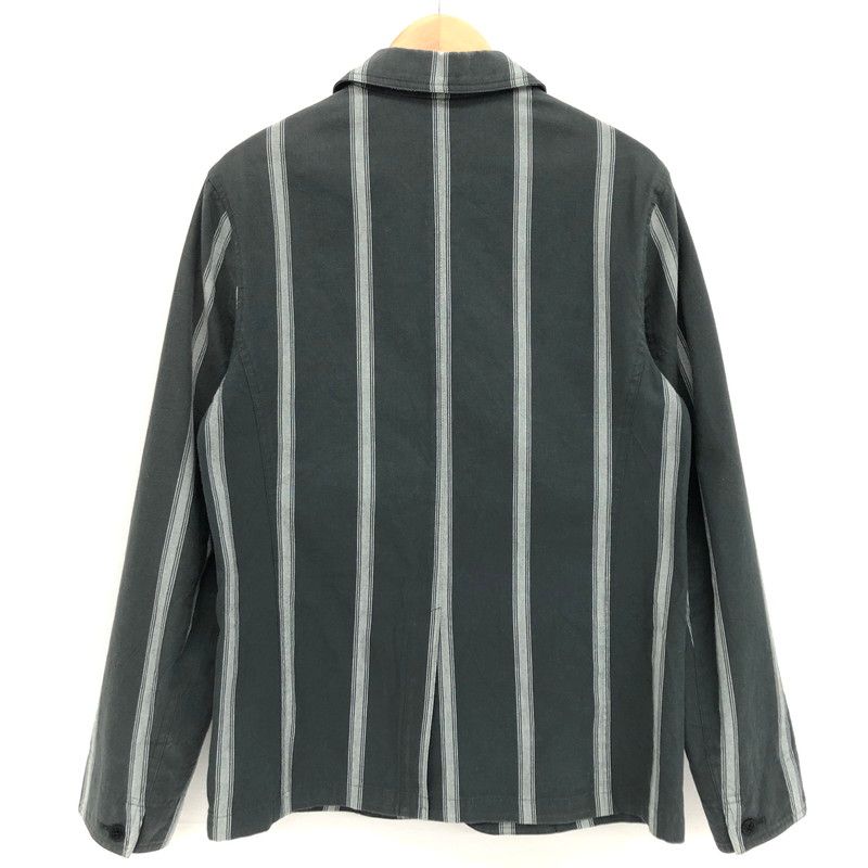 CRIMIE ロングシャツコート ピンストライプ クライミー CRIMIE