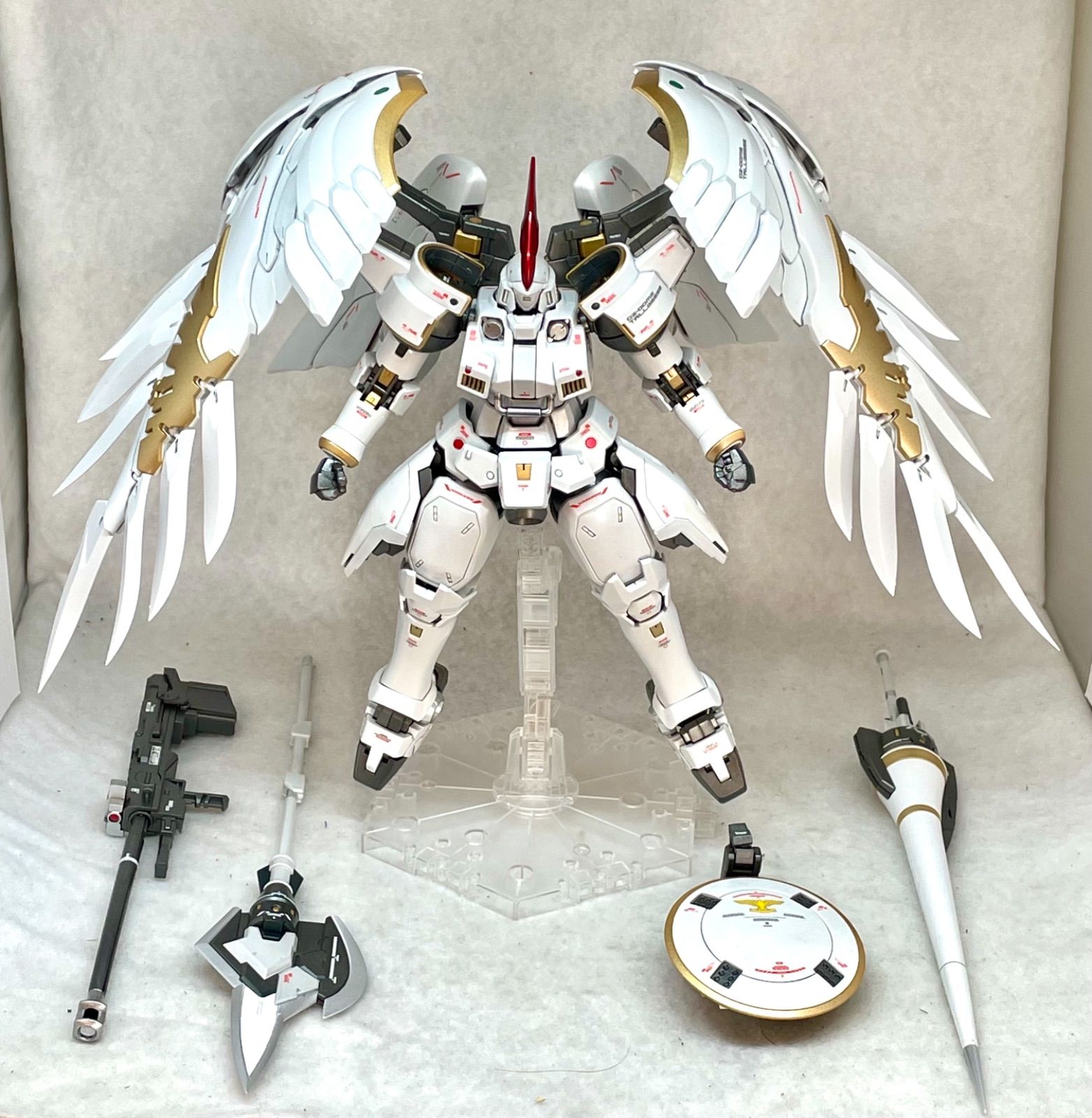 アムロさま専用 MGトールギスF メタル&パール塗装 完成品 - メルカリ