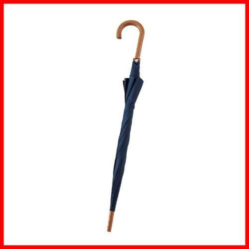 ネイビー 無地 ジャンプ 65 cm ブラック 長傘 宮嶋