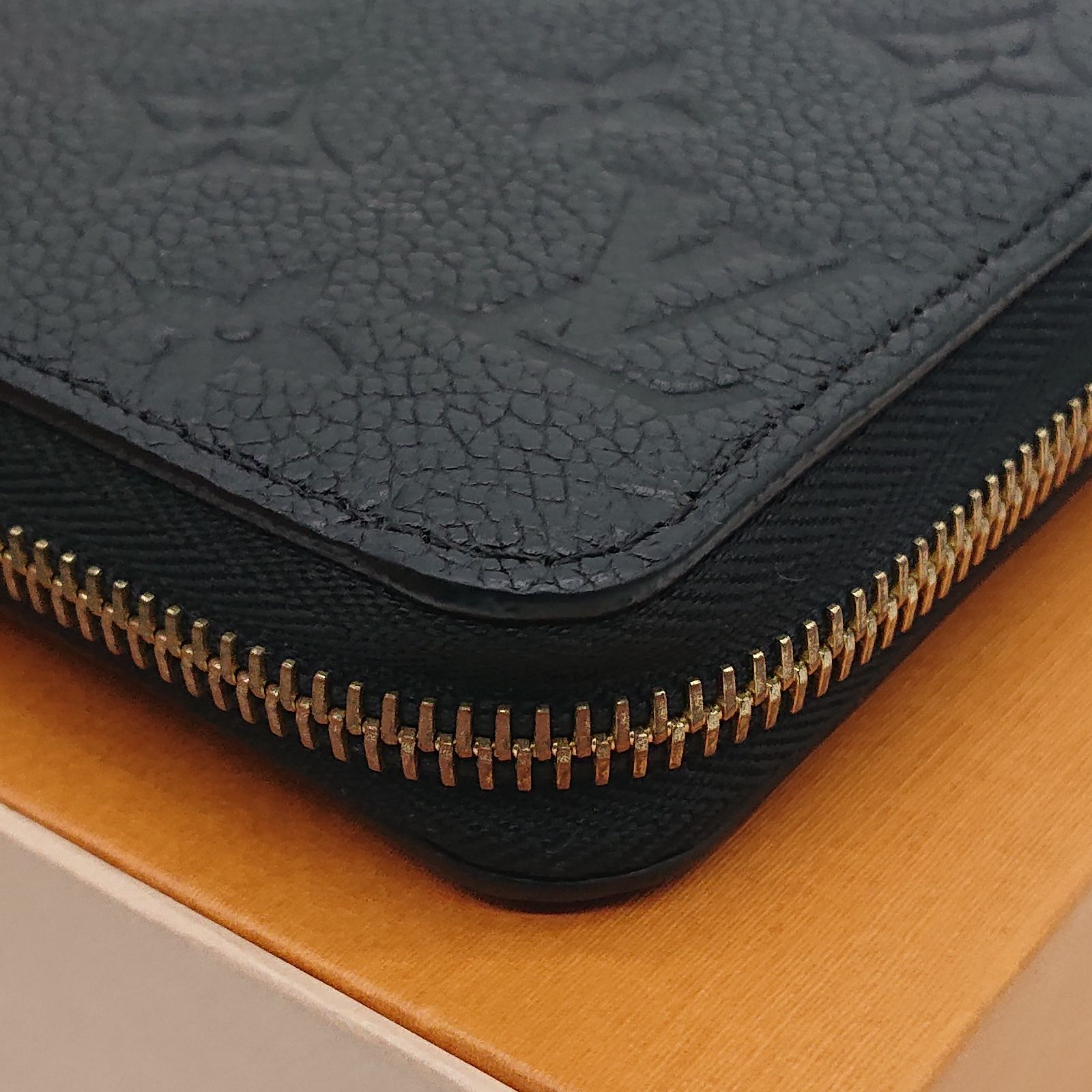 IC搭載✨極美品 ルイヴィトンアンプラント ジッピーウォレット 長財布 黒 極美品】LOUIS VUITTON ルイヴィトン ジッピーウォレット アン