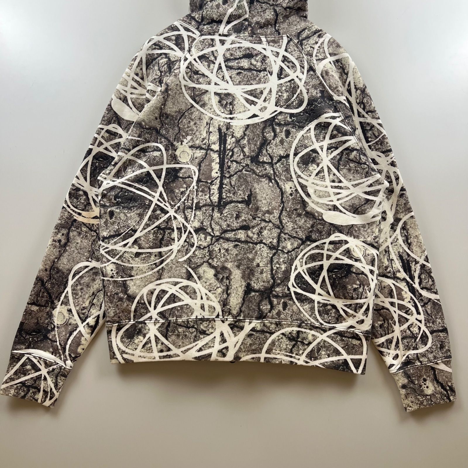 NITRAID FUTURA labo 00s arch logo real tree zip hoodie M NR009