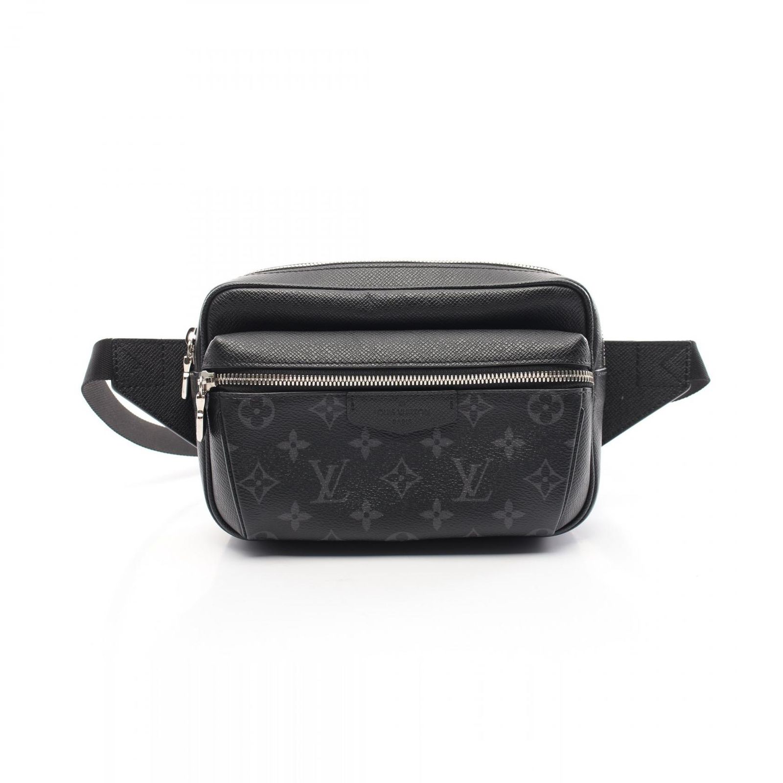 ルイ・ヴィトン LOUIS VUITTON ウエストバッグ ボディバッグ バムバッグ アウトドア タイガラマ ノワール M30245 ノワール PVCコーティングキャンバス レザー バムバッグ・アウトドア メンズ Used A