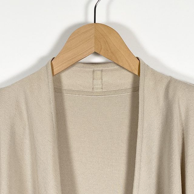 フォクシー ベージュ ニット ロングカーディガン