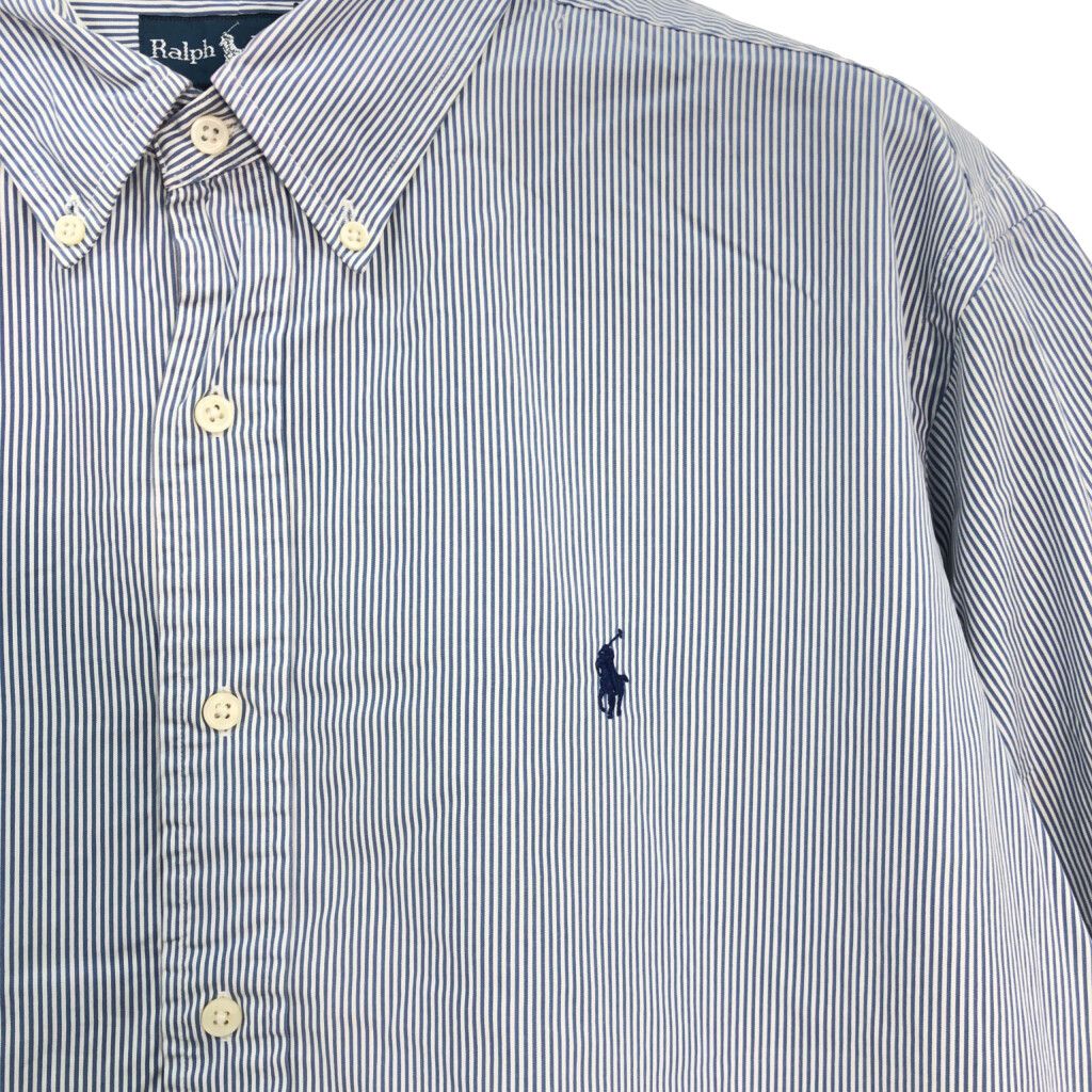90年代 RALPH LAUREN ラルフローレン ストライプ ボタンダウン