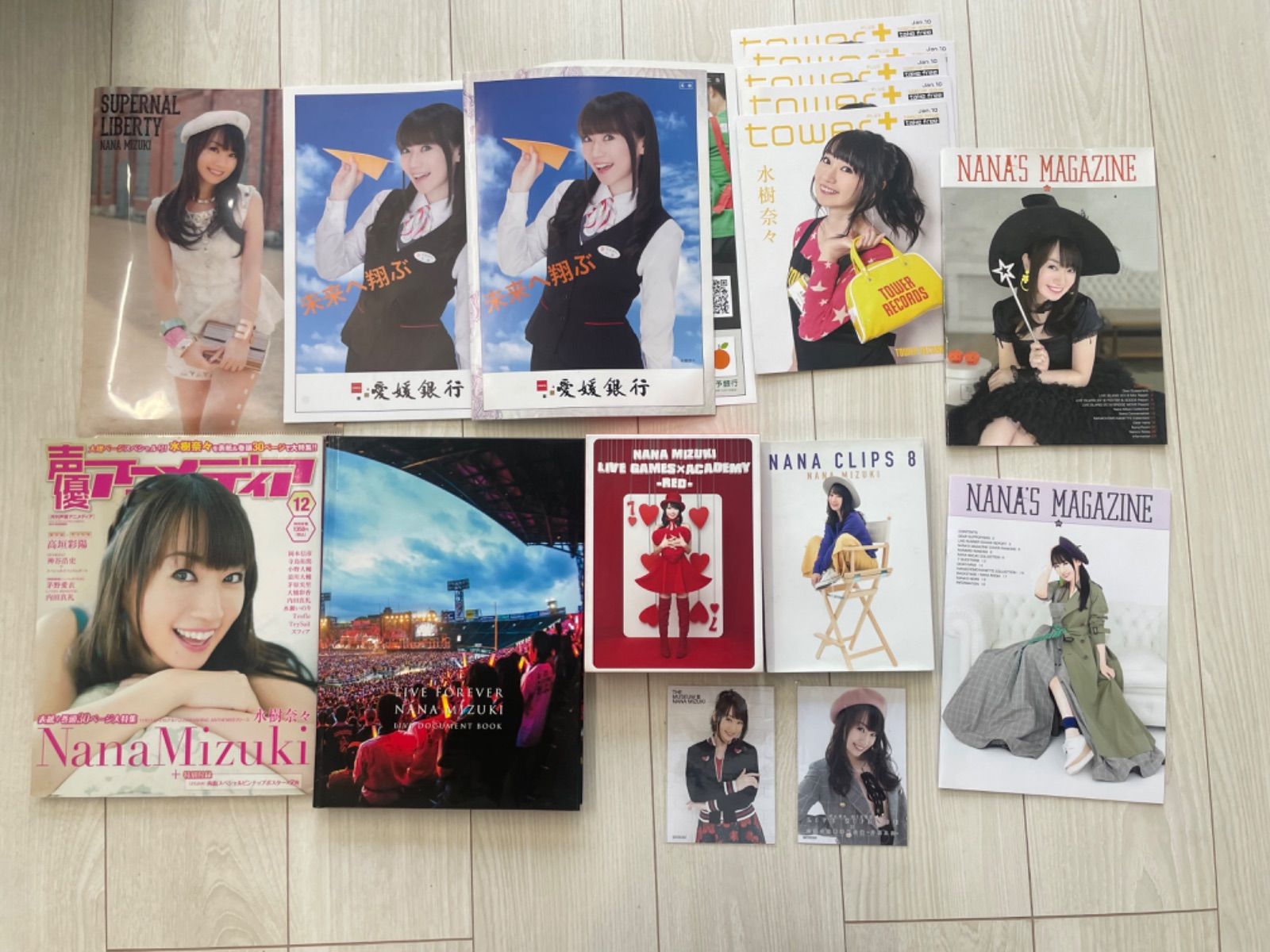 水樹奈々　DVD フライヤー　など　まとめ売り