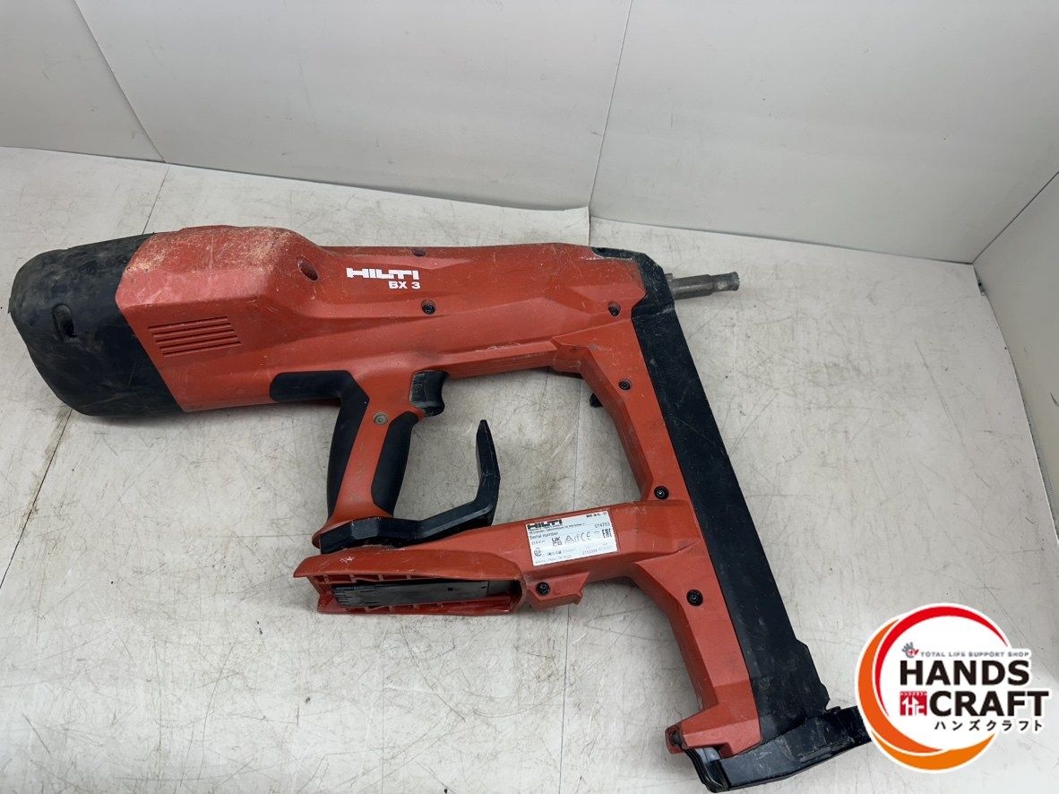 ヒルティ HILTI BX3-ME 充電式鋲打機 中古品 バッテリ21.6V二個/ ヒルティ HILTI BX3-ME 充電式鋲打機 中古品 バッテリ21.6V二個/