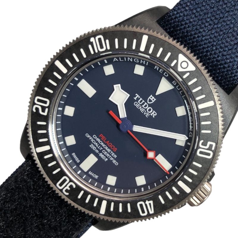 チューダー|チュードル TUDOR ペラゴス FXD 25707KN ブルー文字盤 チタン|カーボン 自動巻き メンズ 腕時計