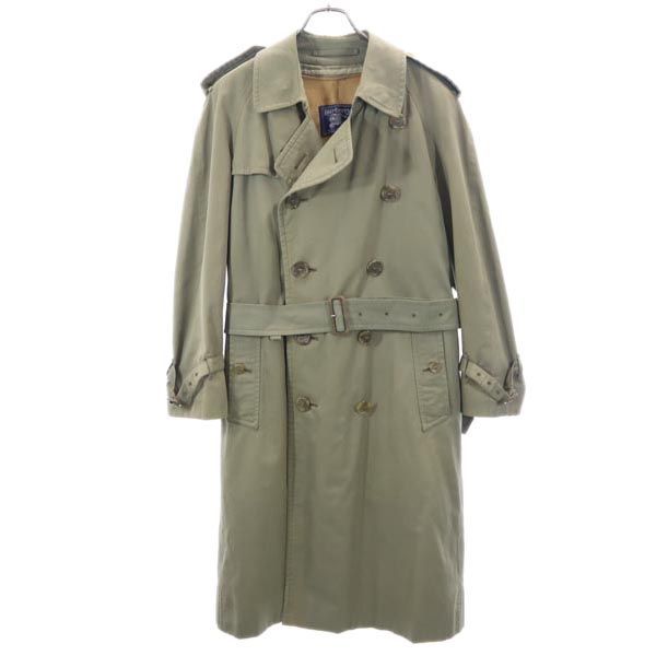 BURBERRYS トレンチコート　ライナー付き　カーキ　80s 90s 42 バーバリーズ 80s 2way トレンチ コート カーキ Burberrys