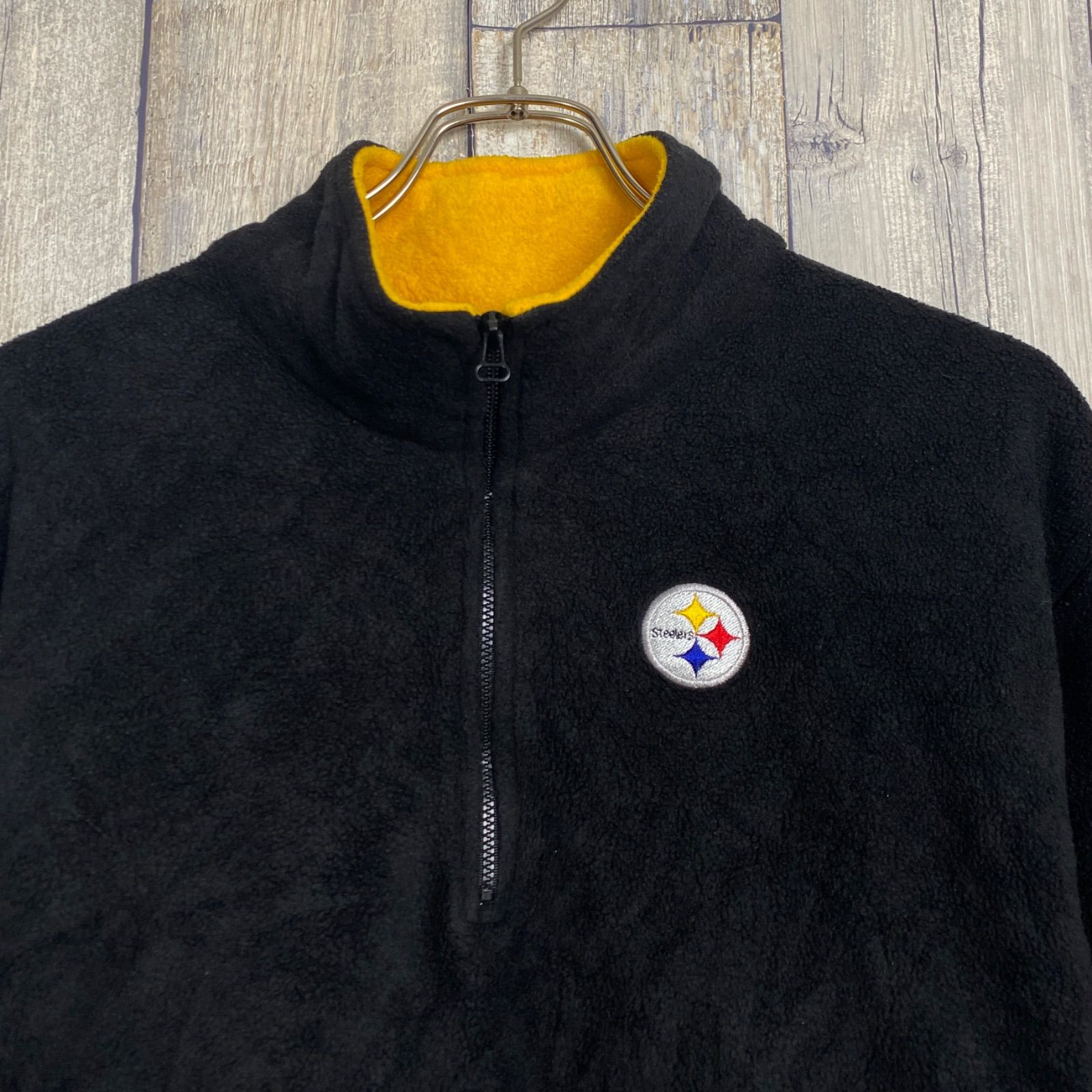 NFL ナショナル フットボール リーグ Steelers 】ハーフジップ 