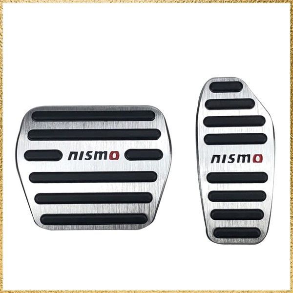 新着シルバー BOYOUS【最新型】日産 NISMO(ニスモ) 専用設計 高品質 アルミ ペダル 工具不要 ブレーキ アクセル カバー 適合多数セレナ C27系 エクストレイル T32 デイズ B40系 ルークス B40系 キッ