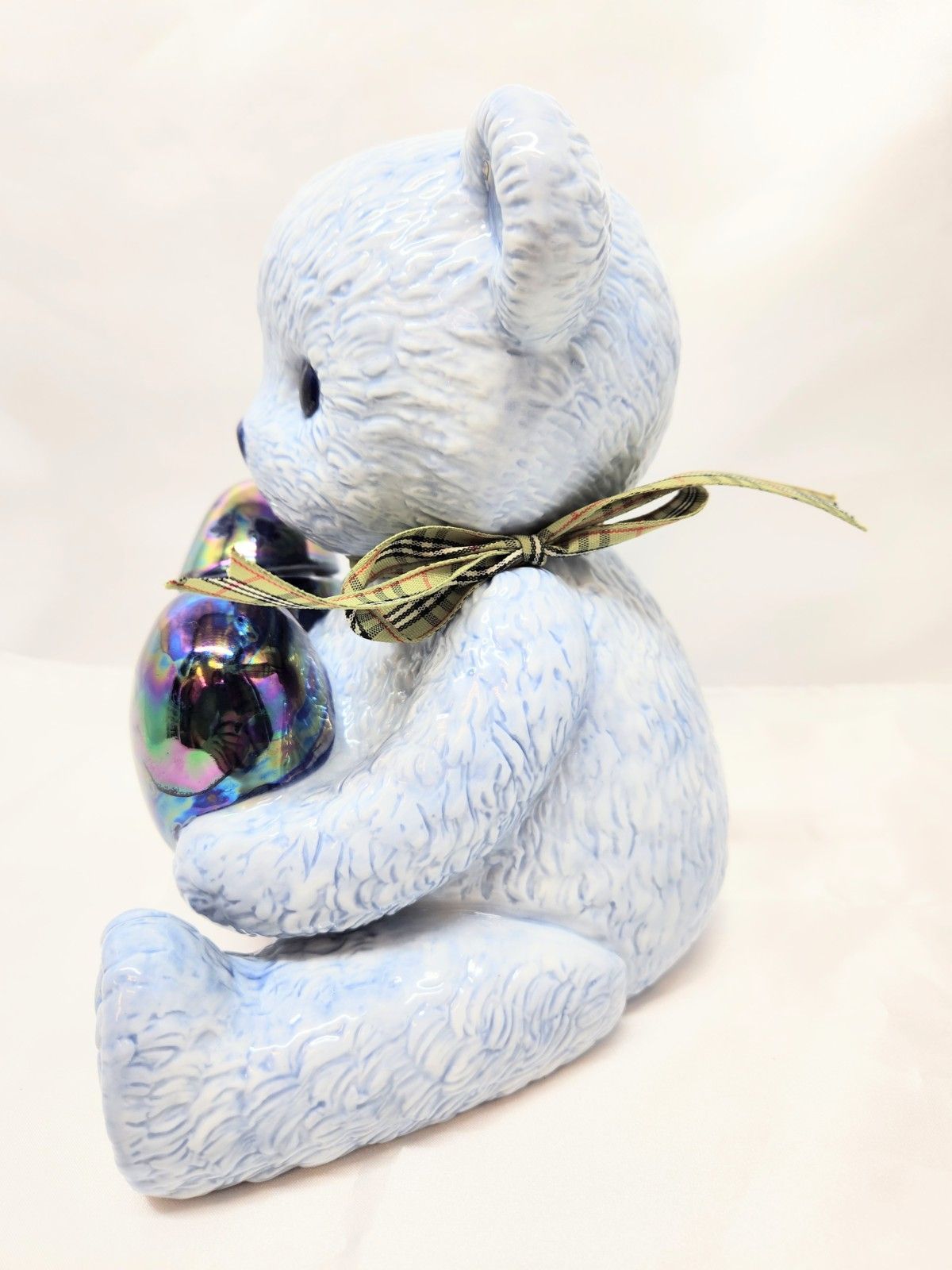 テディ デキャンタ【Angel】ブランデー 飾り ボトル ブルー 箱付き 未開封