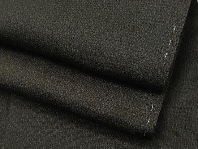 平和屋着物●男性 お召 霞文 正絹 CAAR8004vf
