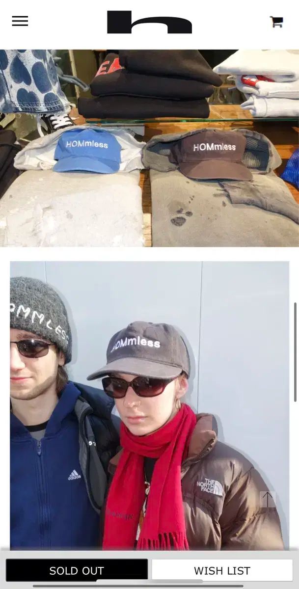 Hommless 5pannel cap