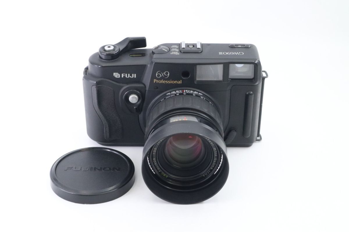 FUJIFILM GW690 III ブラックボディ 富士フィルム 中判カメラ f03243