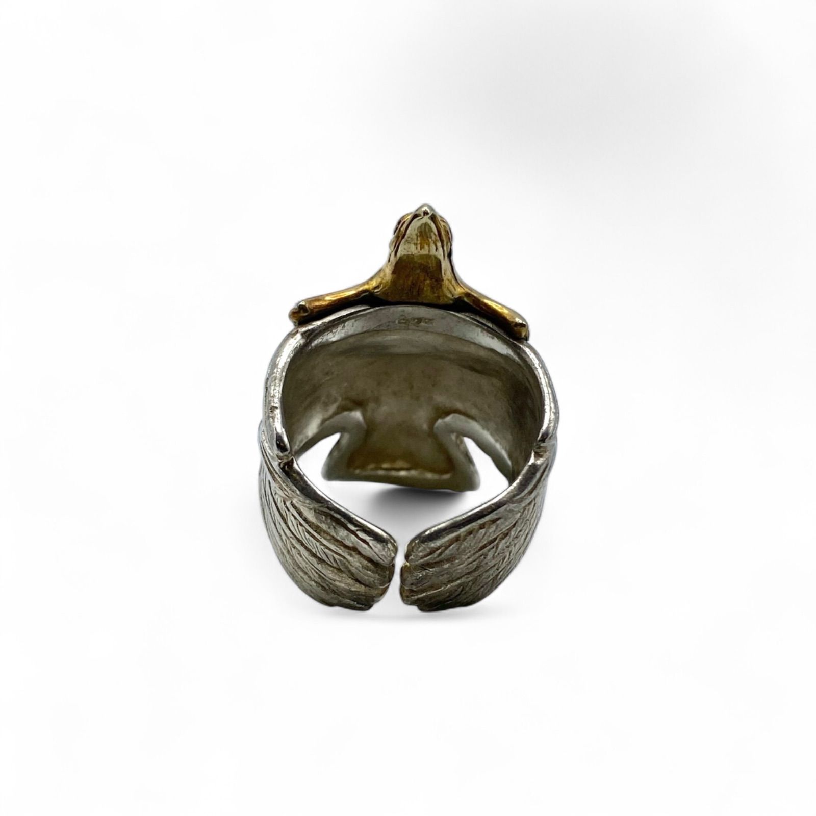 超精巧】イーグル 鷲 Silver 925 刻印 00s Vintage Ring