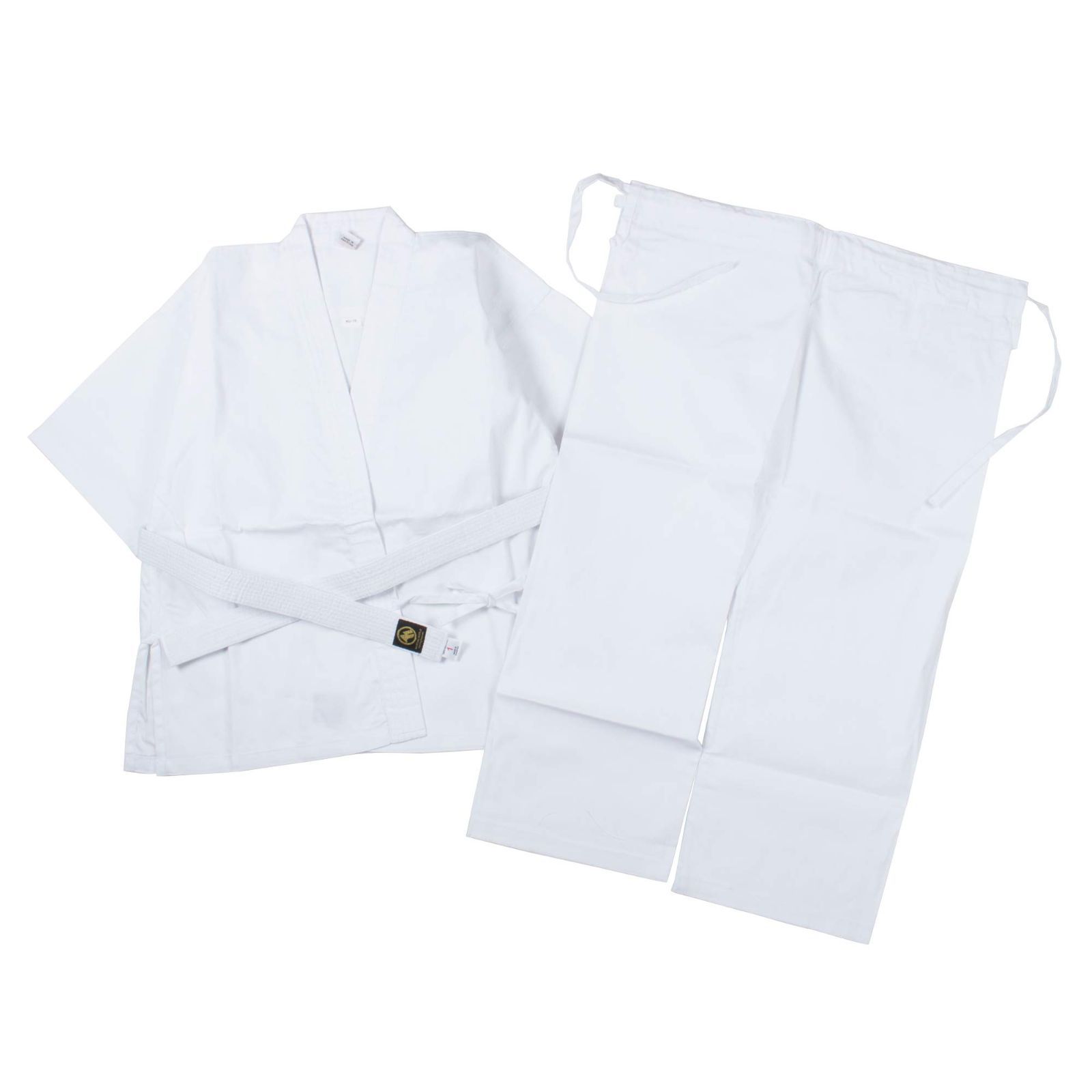 2号 マーシャルワールド MARTIAL WORLD 純白フルコンタクト空手着 白帯付 KU15-2 2号