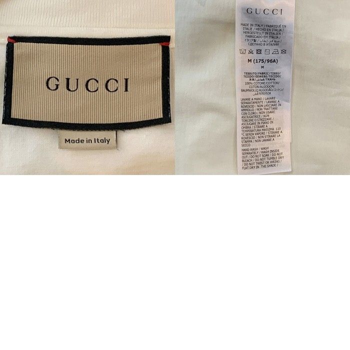 Gucci グッチ ブレードプリントTシャツ ホワイト 565806 XJAZY