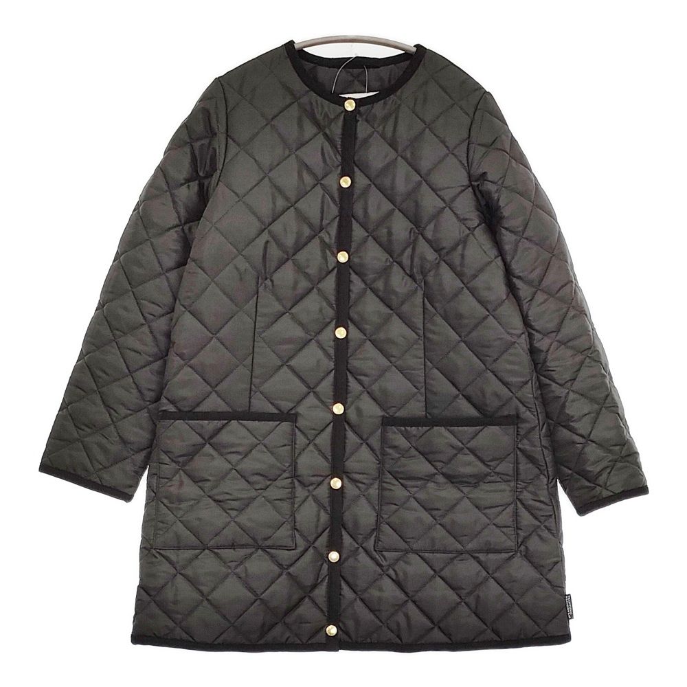 Traditional Weatherwear ARKLEY MID EX LEE キルティングノーカラーコート ブラック レディース トラディショナルウェザーウェア 5-0920T♪