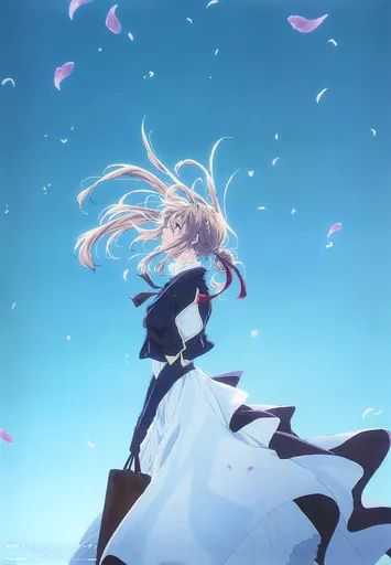 ヴァイオレット・エヴァーガーデン　ポスター4種（未使用品） 中古】ポスター A2アートポスター ヴァイオレット・エヴァーガーデン