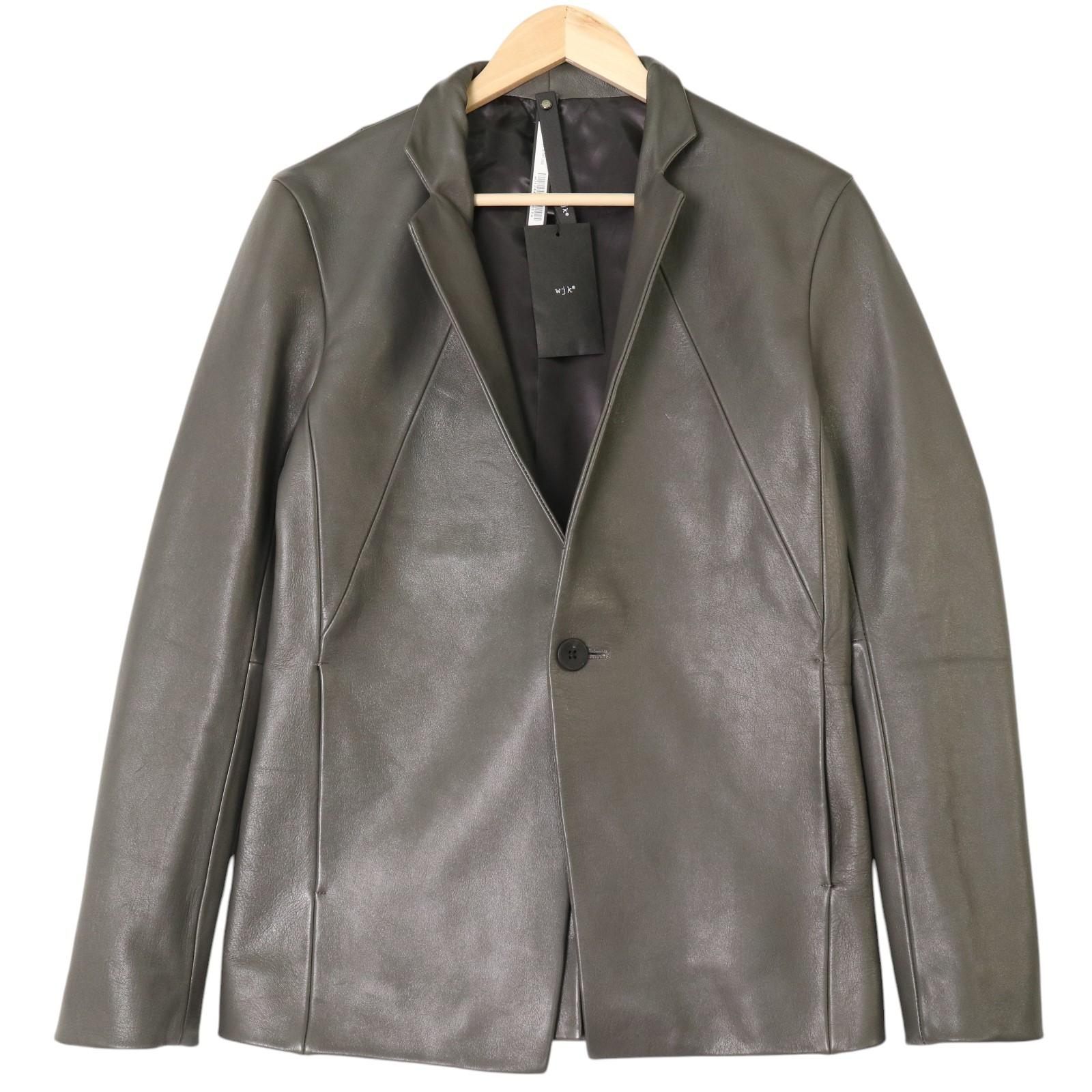 seam jacket レザージャケット 羊革 Sサイズ【2056RM24E 】 - メルカリ