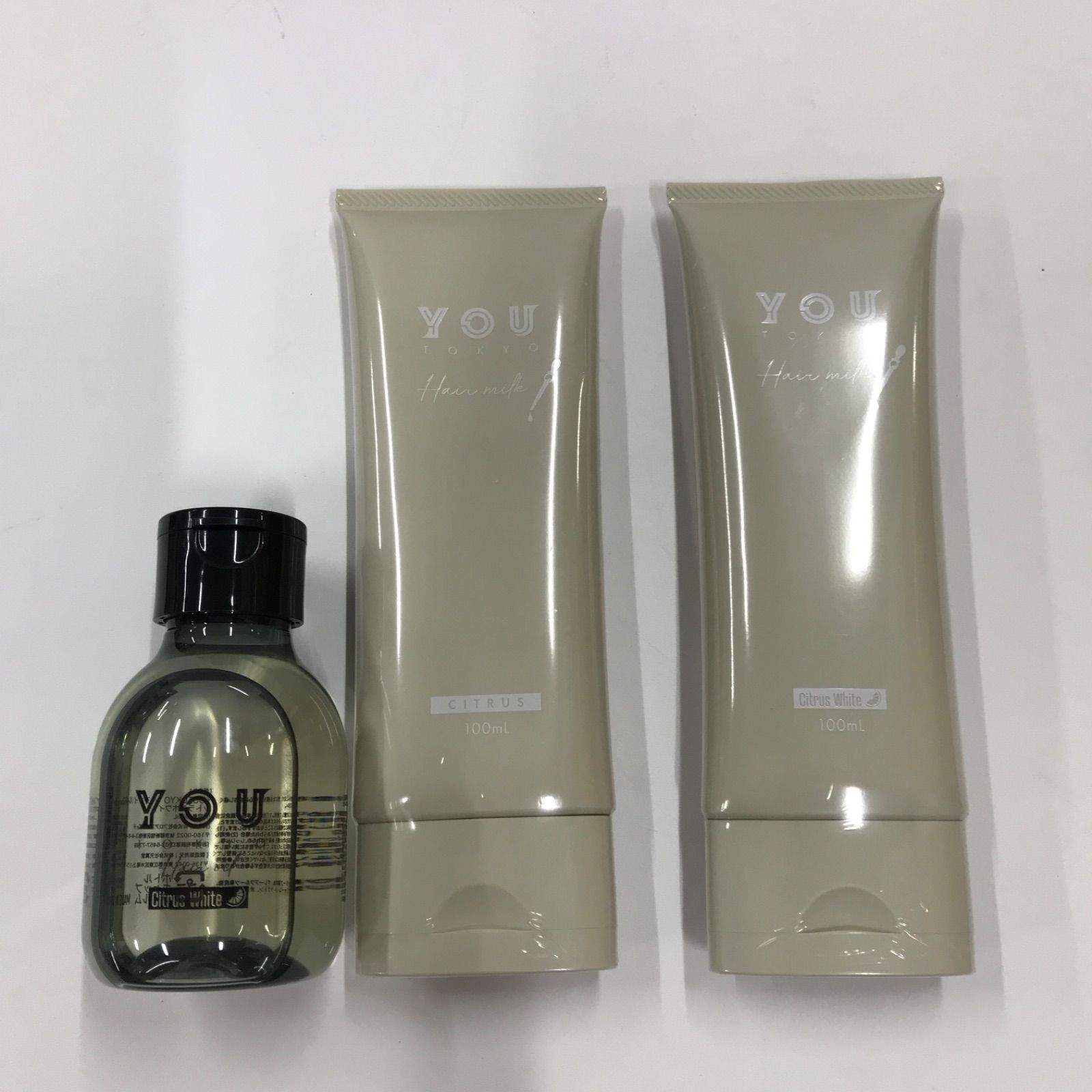 Y1106 YOU TOKYO ヘアオイル 02 80ml ヘアミルク 100ml ×2 計3点セット