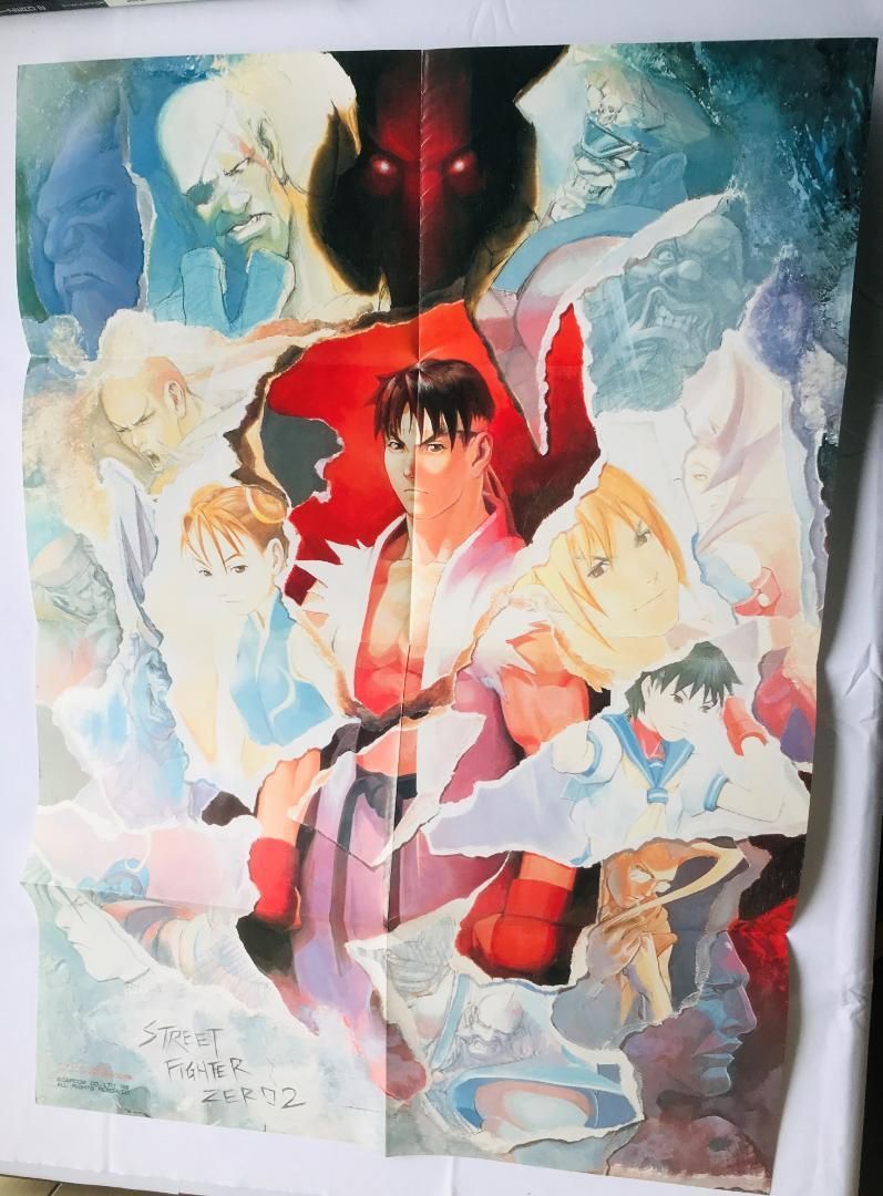 ストリートファイターZERO2 ポスター3枚 ストリートファイターZERO2 ポスター3枚 Amazon.co.jp
