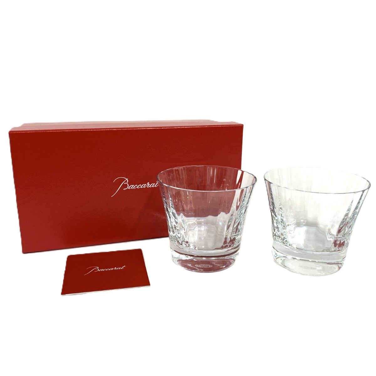 Baccarat バカラ ミルニュイ|2客セット グラス クリア | 240001160642