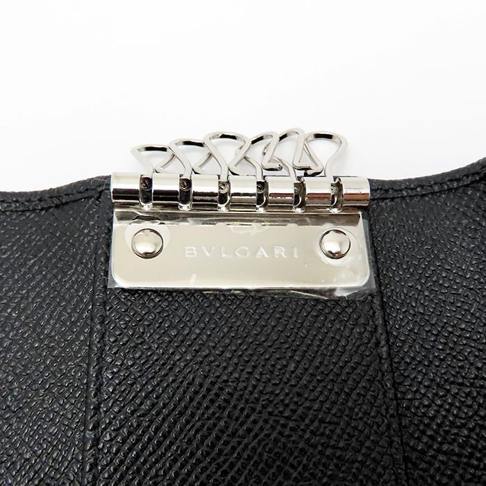 bvlgari fragment キーケース 未使用 ブルガリ フラグメント コラボ キーケース 288586 レザー