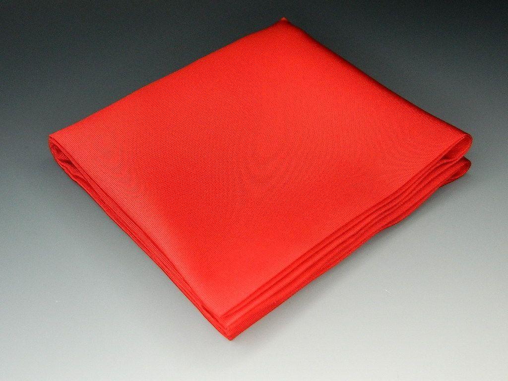 茶道具 帛紗(ふくさ)/人絹 塩瀬ふくさ 袱紗 箱入り お稽古用 お