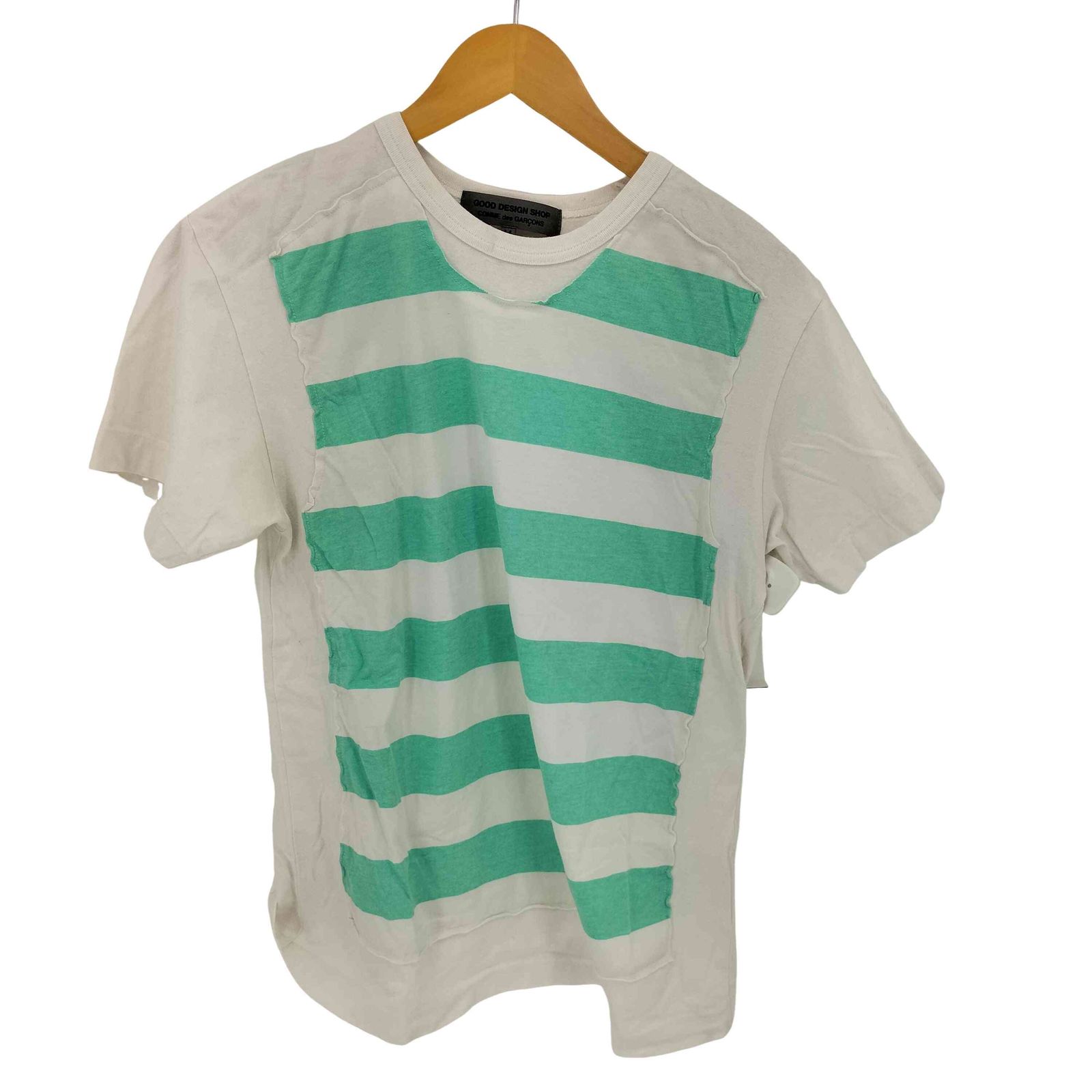 グッドデザインショップコムデギャルソン GOOD DESIGN SHOP COMME des GARCONS ボーダードッキング S/S Tシャツ メンズ JPN：M 