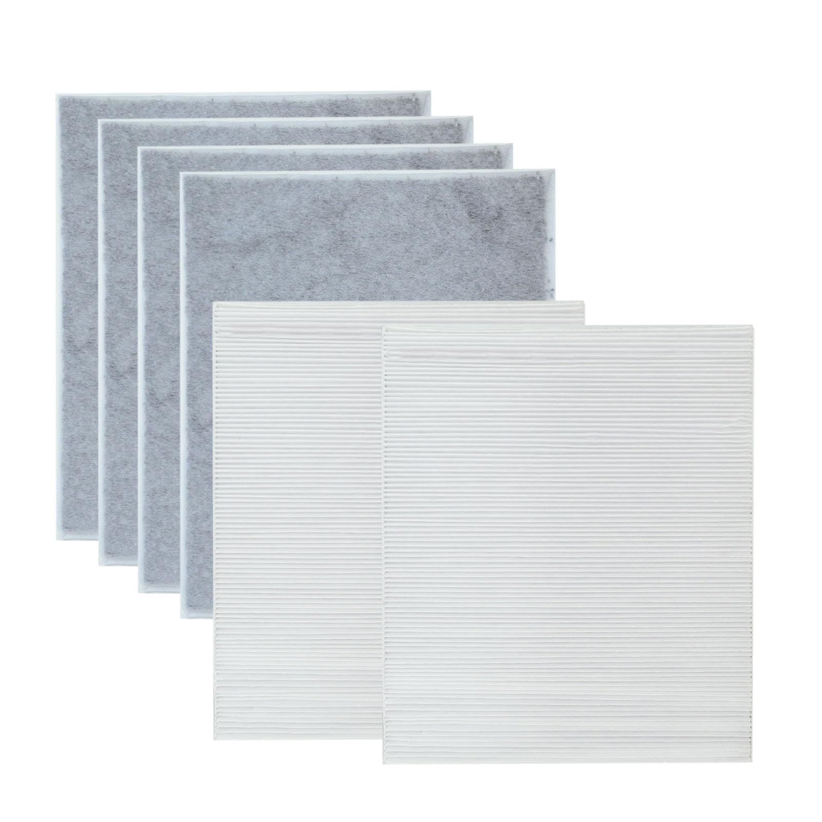 PUREBURG AC-FT33 交換用フィルターモデル ツインバード TWINBIRD との互換性ありAC-E944W - AC-5945DBR 空気清浄機 2入 H13 HEPA集塵フィルター 脱臭フィルター 4入