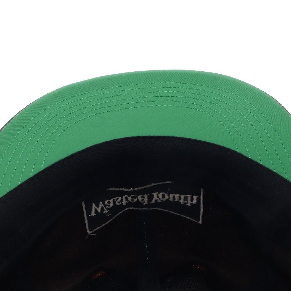 wasted youth ロゴキャップ　新品未使用 WASTED YOUTH (ウェイステッドユース) ロゴ 刺繍 ナイロン