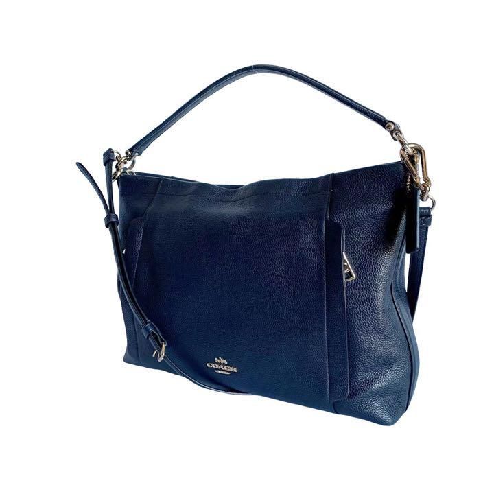 COACH コーチ スカウトホーボー 34312 ペブルドレザー2way バッグ