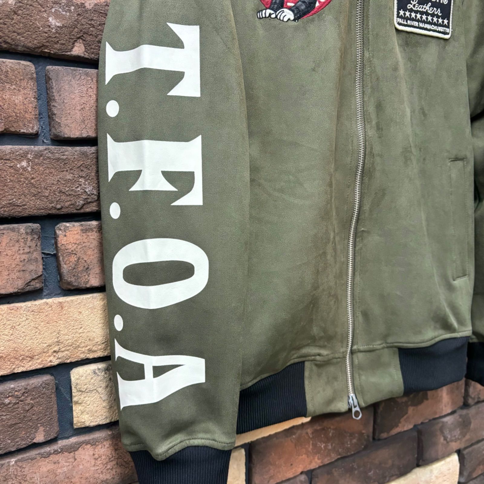武装戦線コラボ 起毛プレーティング ZIPジャケット】VANSON