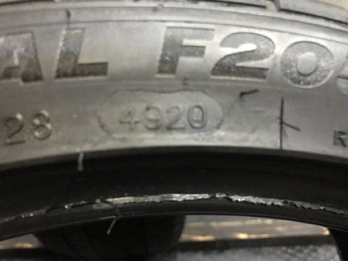 MINERVA RADIAL F205 205/40ZR17 17インチ 夏タイヤ 2本 20年製 バリ溝 