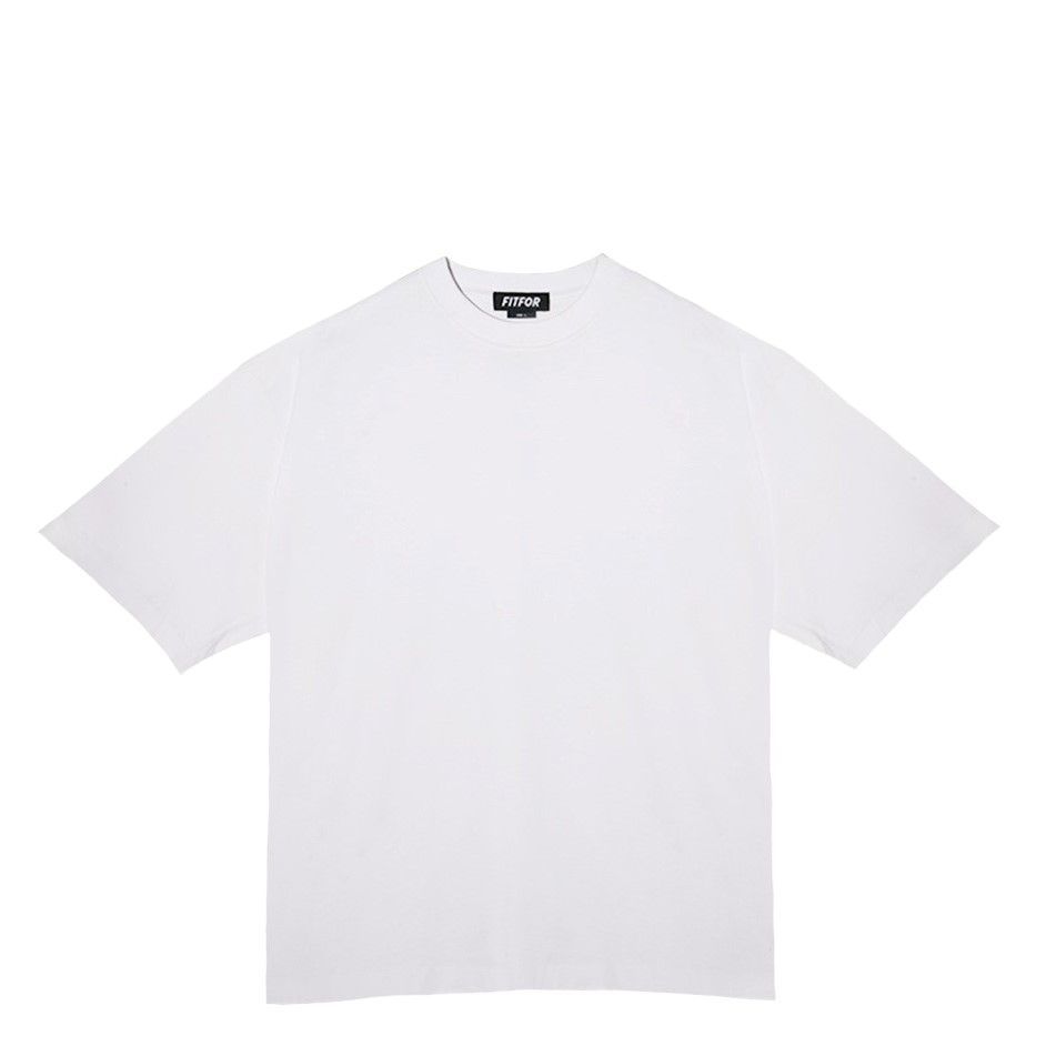 FITFOR/ WIDE BOX HALF SLEEVE TEE 205 Ⅳ  WHITE