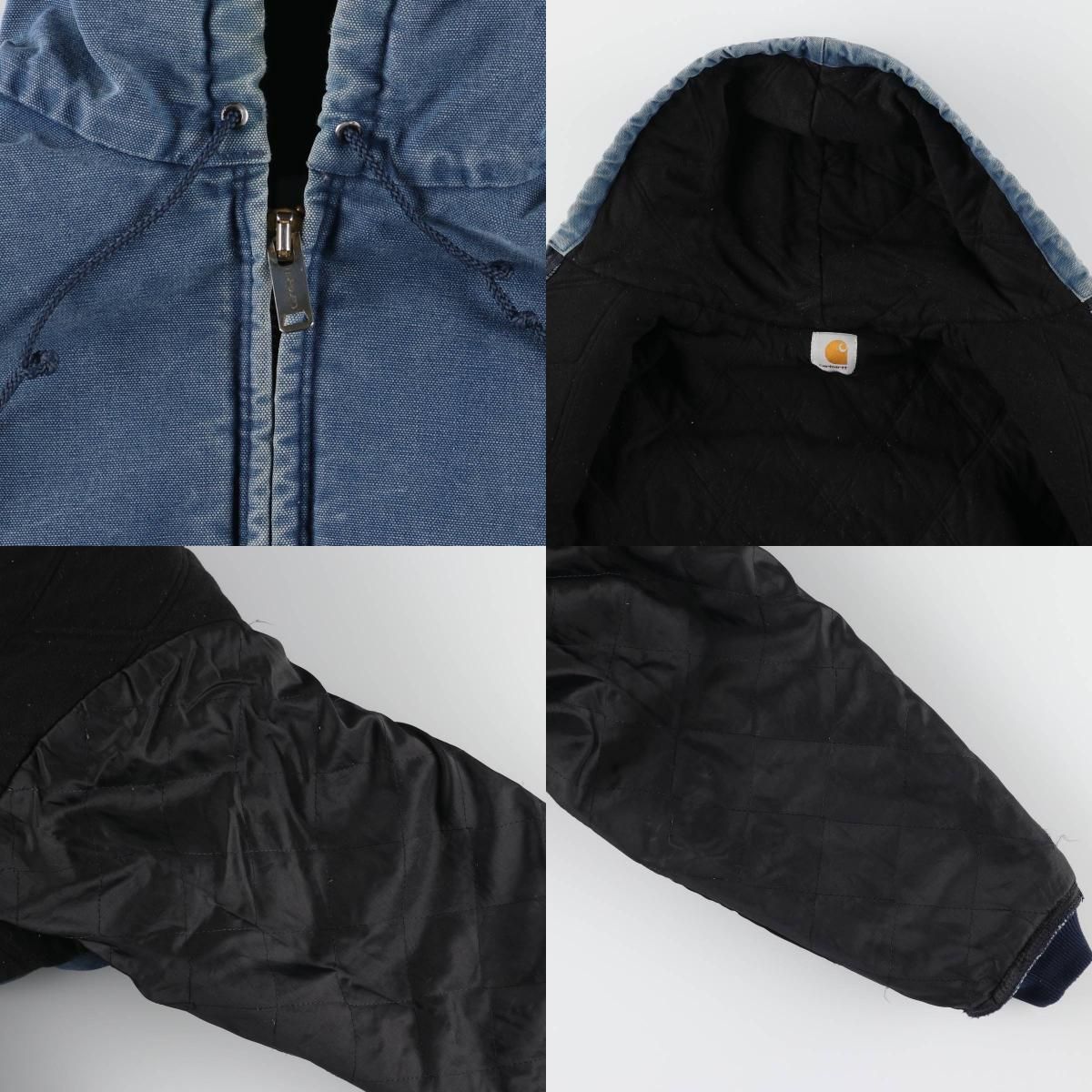 古着 カーハート Carhartt アクティブジャケット ダックフルジップ 