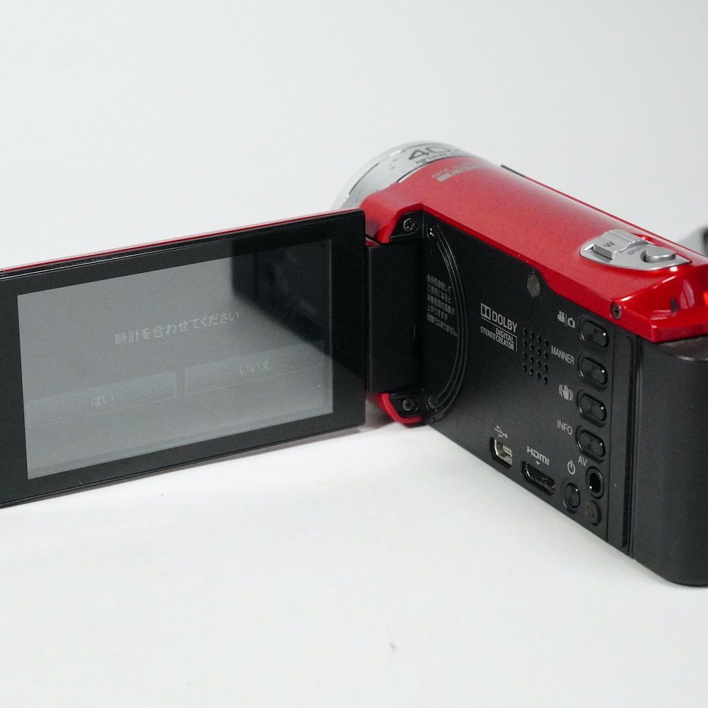 JVC Victor Everio GZ-E225-R レッド 動作OK 返金保証 /1868 - メルカリ
