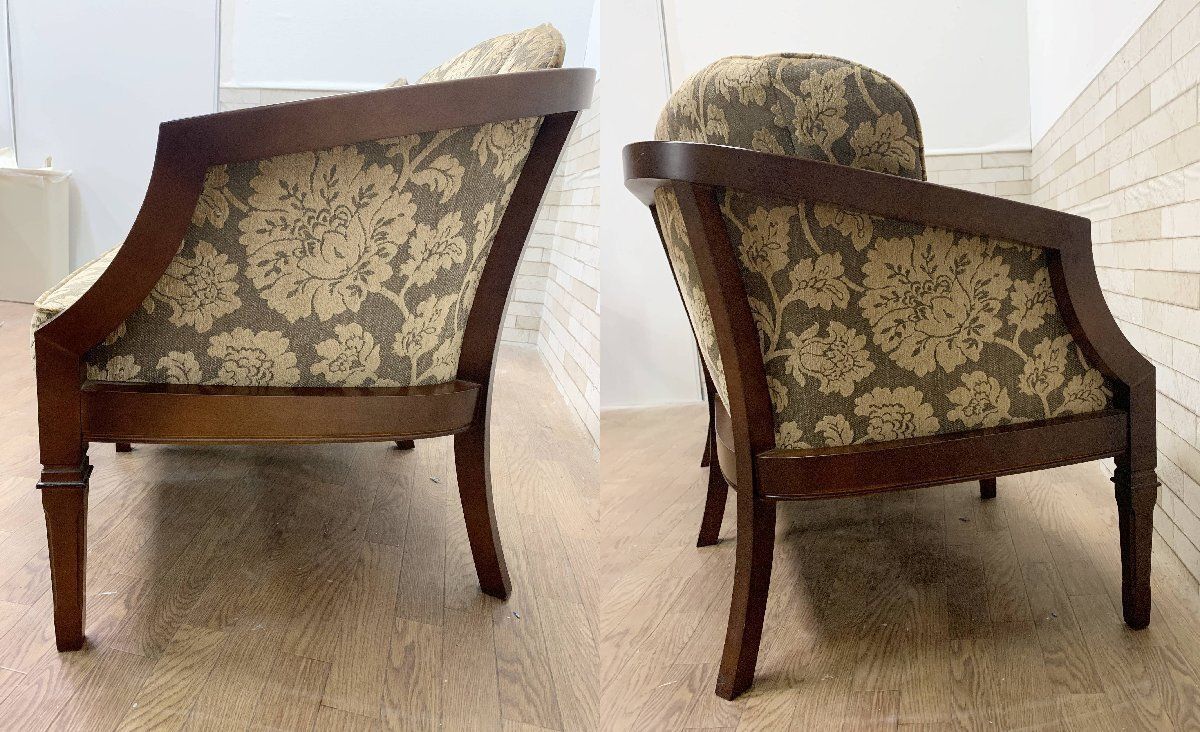 MARUNI/マルニ木工 地中海シリーズ シャルルソファ 三人掛けソファ